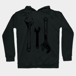 Hand tools - Crescent wrenches Hoodie